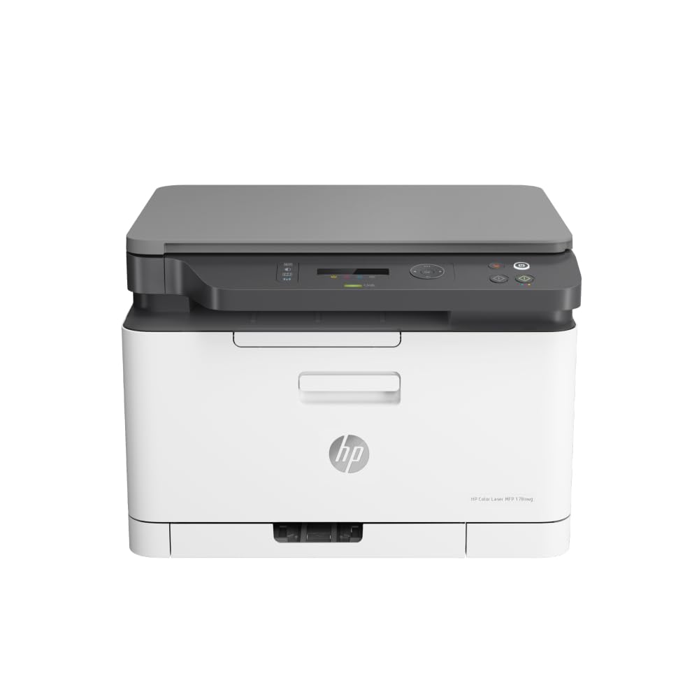 HP Color Laser MFP 178nwg Multifunktions-Farblaserdrucker, Drucken, Kopieren, Scannen, Wi-Fi, Ethernet, USB