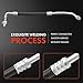 A-Premium A/C Discharge Line Hose Assembly Compatible with Subaru Baja 2004 2005 2006, 2.5L, Compressor to Condenser