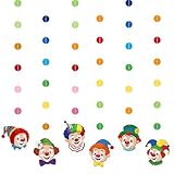 𝑷𝒂𝒌𝒆𝒕 𝒆𝒏𝒕𝒉ä𝒍𝒕: Sie erhalten 12 stück Clowns Girlande, enthält 6 Stile