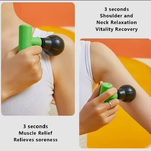 AHCP ACUPRESSURE HEALTH CARE PRODUCT Cyrox Pain Relief Body Neck Deep Massage Gun | Electric Mini Fascial Gun For Pain Relief Body Neck Relaxation Massager AHCP ACUPRESSURE HEALTH CARE PRODUCT Cyrox Pain Relief Body Neck Deep Massage Gun | Electric Mini Fascial Gun For Pain Relief Body Neck Relaxation Massager