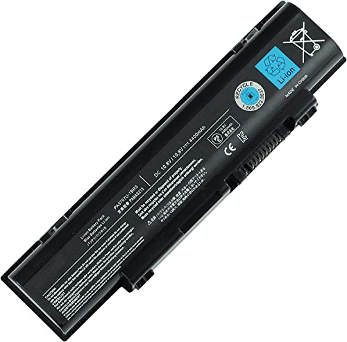 PA3757U-1BRS - Batería para portátil Toshiba PABAS213, Toshiba Dynabook Qosmio T751 T851, Toshiba Qosmio F60 F750, Toshiba Qosmio F750 3D, Toshiba Qosmio F755, Toshiba Qosmio F755 755 3. D. [10,8 V