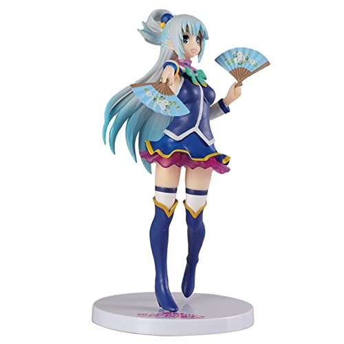 Qaheart Anime Megumin/Aqua Action Figure Model Statue Collectibles Toy Desktop Ornaments #TOP5