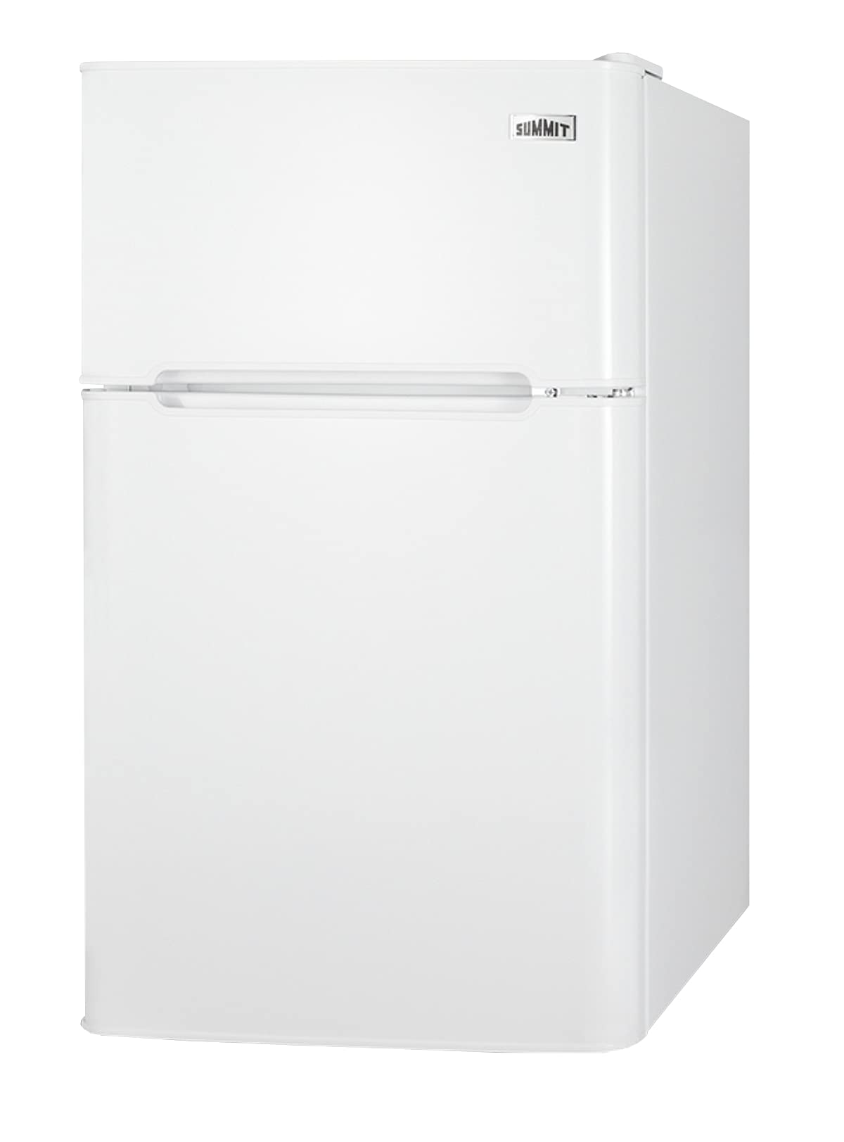 Summit Appliance Cp34w Energy Star Certified 19" Wide Counter Height 2-Door Refrigerator-Freezer In White With Cycle Defrost, Adjustable Thermostat, Interior Light on Fridge.com - View 2