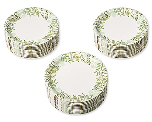 American Greetings Wedding Or Bridal Shower Party Supplies, Dinner Plates (36-Count) #TOP1