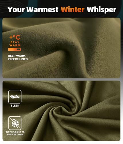 Image of CL convallaria Thermal Underwear Long Johns Set Mens Winter Gift Hunting Gear Sport Base Layer Bottom Top
