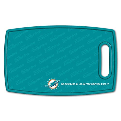 Image of YouTheFan NFL Miami Dolphins Logo Series Cutting Board