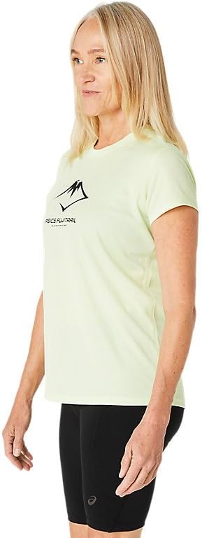 ASICS Women's FUJITRAIL LOGO Short Sleeve TOP RUNNING Apparel