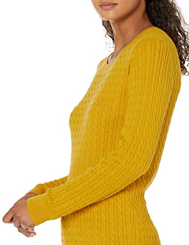 Image of Amazon Essentials Women's Lightweight Cable Knit Long Sleeve Sweater