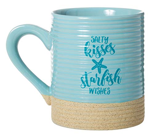 Cape Shore taza de cerámica 15 oz con diseño estrella de mar miniatura 3