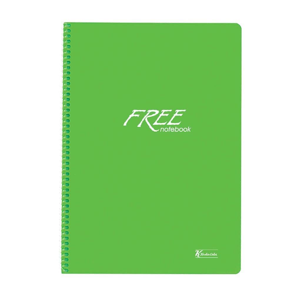 Cuaderno de espiral con tapa de polipropileno de 160 hojas A4 (320481-99)