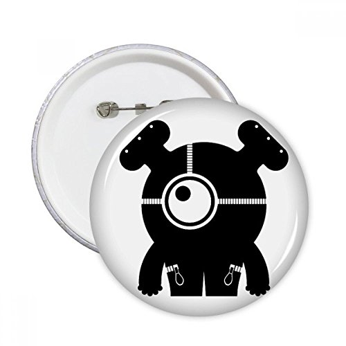 Badge alien cadeau original DIYthinker décoration pour vêtements et accessoires 5pcs