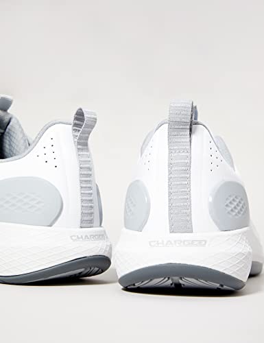Under Armour Men's Charged Commit Tr 3, White (103)/Mod Gray, 10.5 X-Wide Us #TOP6