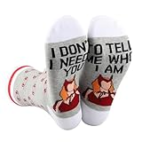 BWWKTOP Wanda Witch Socks Scarlet Witch Fans Gift I Don't Need You To Tell Me Who I Am Wanda Socks Wanda Superhero Merch (I Don't Need You)