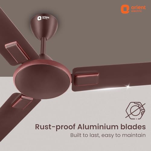 Image of Orient Electric 1200mm Apex Cruise Ceiling Fan for Home | BEE 1 Star Rated Energy Efficient Fan|Outstanding Performance | 2 Years Warranty by Orient | Galaxy Brown
