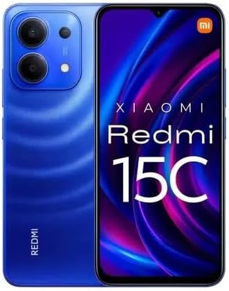 Smartphone Xiaomi Redmi 15C 8GB RAM 256GB Moonlight Blue (Azul) ROM