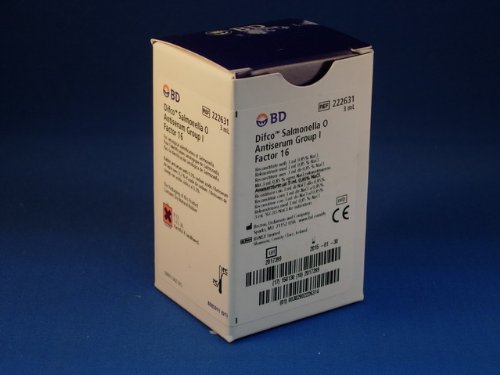 BD Diagnostic Systems Salmonella and Shigella Typing Antisera, Group I, 3ML (1 Each)