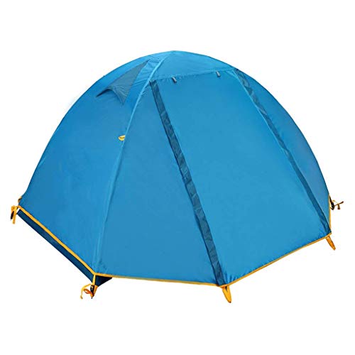 Tente camping 2 personnes extérieur étanche double couche familiale tente conducteur auto-tente