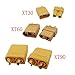 WUZDPRCJ 4Pair XT90 XT60 XT30 Male Female Banana Bullet Plug Jack Connector XT-60 XT-90 XT-30 (Color : 4Pair XT60)