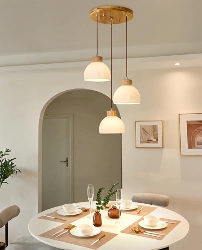 Lampe suspendue de salle à manger réglable pour table et îlot