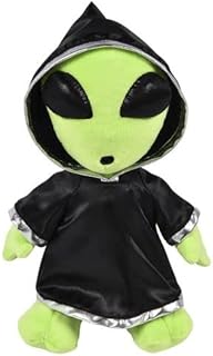 Rhode Island Novelty 12" Alien in Cloak Includes 1 Stuffed Animal