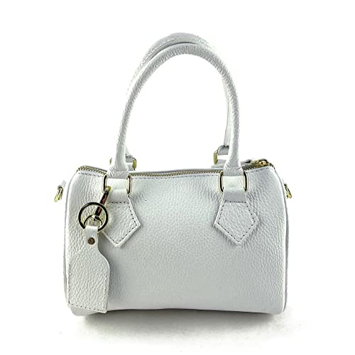 Sac à main blanc en cuir véritable italien une idée cadeau parfaite