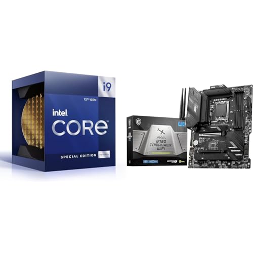 Image of Intel Core i9-12900KS Gaming Desktop Processor + MSI MAG B760 Tomahawk WiFi Gaming Motherboard
