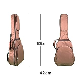 Heqianqian Housse de Guitare Sac de Guitare Acoustique Sac de Guitare Oxford imperméable Épaissir Le Sac à Dos Sac de… - Les Beatles, Paul McCartney, John Lennon, RIngo Starr, George Harrison Heqianqian Housse de Guitare Sac de Guitare Acoustique Sac de Guitare Oxford imperméable Épaissir Le Sac à Dos Sac de… – Image 3