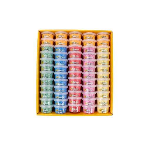 Crayola Silly Scents Foam Tubs - 60 x 1oz Play Foam for Kids, Fidget Toys - Non-Toxic, Scented, & Colorful Kids Fun Molding Clay in 6 Bright Colors - Arts & Crafts, Goody Bags, Party Favors, Halloween - image 3