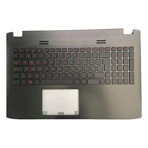 Coque C avec clavier ASUS GL552VW GL552VX top case gris US