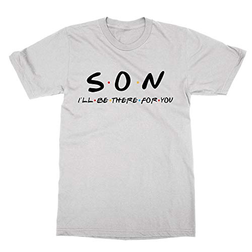 T-shirt Son I'll be There for You anti-déformation en coton durable pour homme