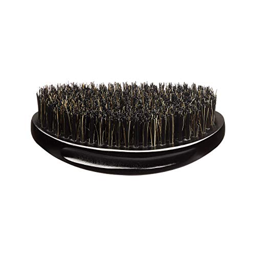 Red By Kiss 360 Power Wave X Bow Wow Curved Palm Boar Brush 100% Natural Medium Hard Bristles #TOP2