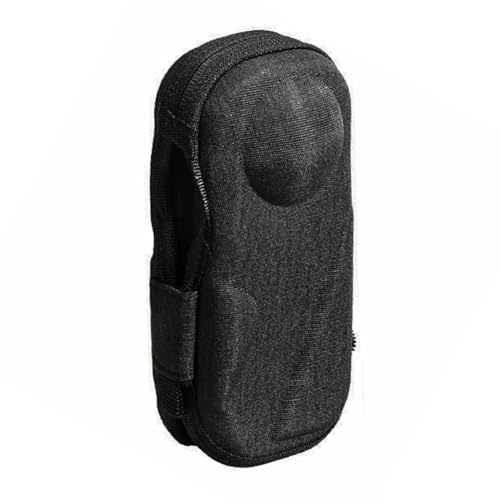 per Insta360 X4 Accessori Custodia da trasporto portatile rigida a prova di caduta di piccole dimensioni protettiva per obiettivo grigio