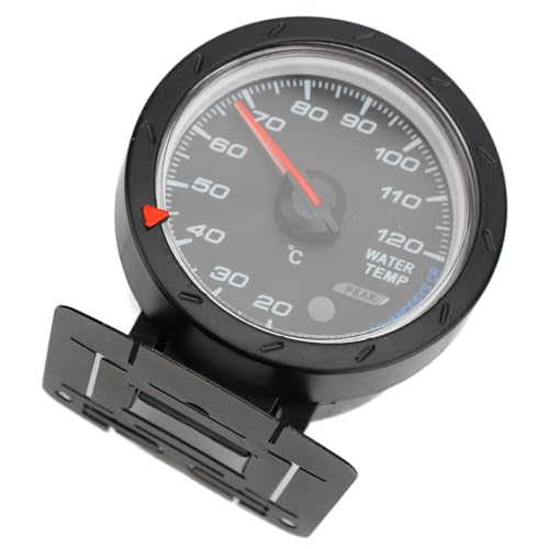 Medidor de Temperatura da água, Mostrador Grande, Luz Vermelha e Branca, Medidor de Temperatura da á