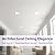À LA MAISON CEILINGS R104 Bead Board Foam Glue-up Ceiling Tile (128 sq. ft./Case), Pack of 48, Plain White