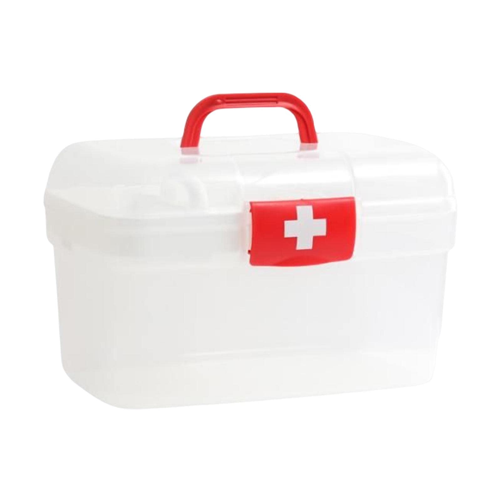 First Aid Storage Box Multipurpose First Aid Case for Arts Crafts Family L-picture-24