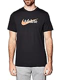 Cuello redondo acanalado NIKE M NK DB tee SW Athlete T-Shirt, Black/Team Orange, Mens
