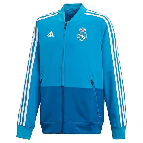 Chaqueta deportiva multicolor adidas Real Pre Y para niños Cover
