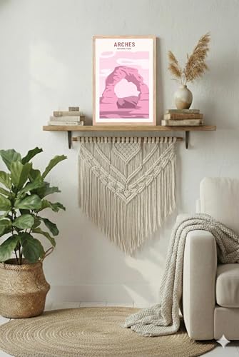 Image of BLINKART Landscape Aesthetic Modern Art Walls With Frame | Natural Wood Texture | Living Room Bedroom Office Wall Decoration | Poster Home Decor Frames Wall Bedroom | 12x8 Inches (D544)