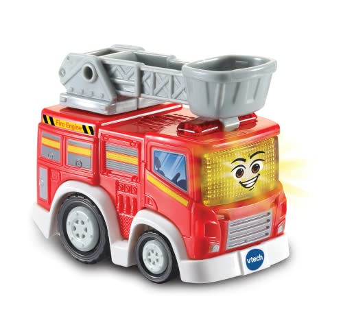 VTech Toot-Toot Drivers Fire Engine| Interactive Toddlers Toy Pretend Play With Lights And Sounds | Suitable Boys & Girls 12 Months 2 3 4 + Years English Version