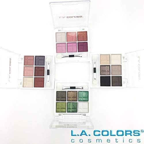 Image of L.A. COLORS 6 Color Eyeshadow, Charming CES462 (Pack of 2)