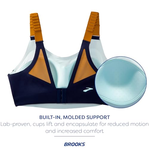 Image of Brooks Women's Racerback 2.0 Sports Bra for High Impact Running, Workouts & Sports with Maximum Support