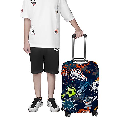 Housse de transport pour valise Cheghongg vert - 4