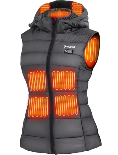 Image of [2025 All-New Heated Vest Women - Detachable Heated Hood, With 7.4V 16000mAh Battery Pack, Womens Heated Vest
