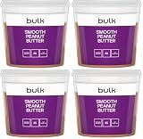 Bulk Beurre de Cacahuète, Doux, 1 kg (Lot de 4)...