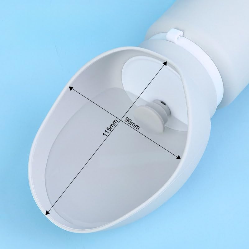 Collapsible Portable Dog Water Bottle & Bowl – Leak-Proof Pet Water Bottle for Dogs, Travel & Walking Accessory