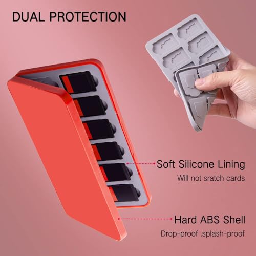 Mallette de jeu Switch avec 24 emplacements dédiés et coque de protection robuste - 5