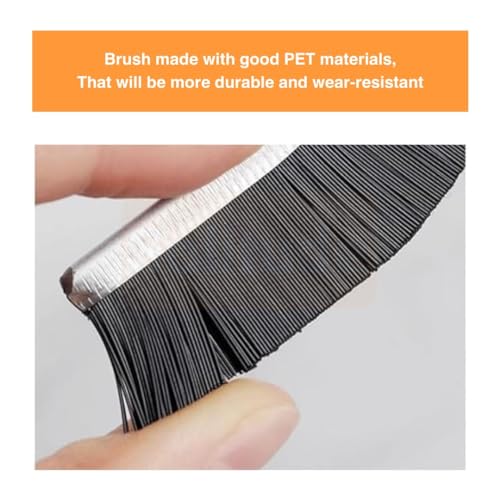 Image of Solitude (2 Pcs) Mini Gap Cleaning Brush, Hard Bristle Crevice Brush Tool for Household Use, Multifunctional Dead Corner Cleaning Brush for Tiles, Sliding Window, Bathroom, Kitchen, Toilet