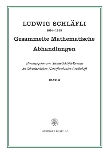Gesammelte Mathematische Abhandlungen (German Edition)
