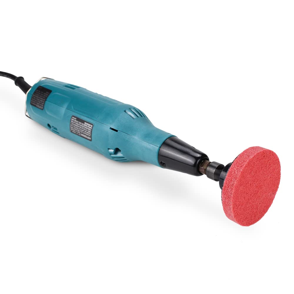 BHA Discos de cambio rápido de preparación de superficies, 3 pulgadas, paquete de 10 (rojo fino)
