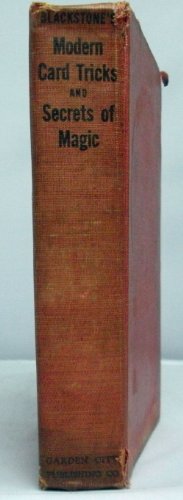 Blackstone's Modern Card Tricks And Secrets Of ... B000NV5W2M Book Cover